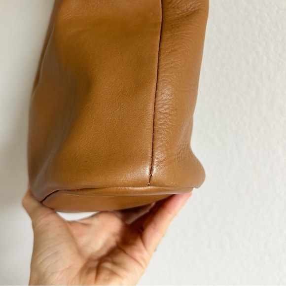 Vince Camuto Jenni Leather Shoulder Tote Purse Double Gold Chain Strap C… - Picture 5 of 16